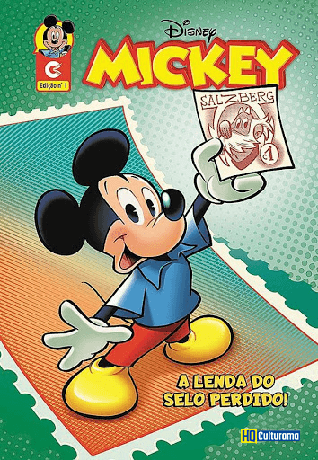 Pack Quadrinhos Mickey - Edições 0, 1, 2, 3, 4 e 5