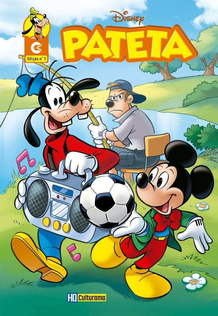 Pack Quadrinhos Pateta - Edições 0, 1, 2, 3 e 4