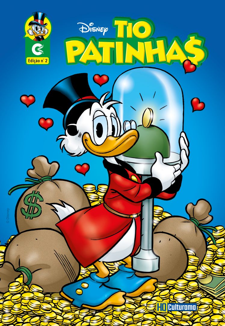 Pack Quadrinhos Tio Patinhas - Edições 1, 2, 3 e 4