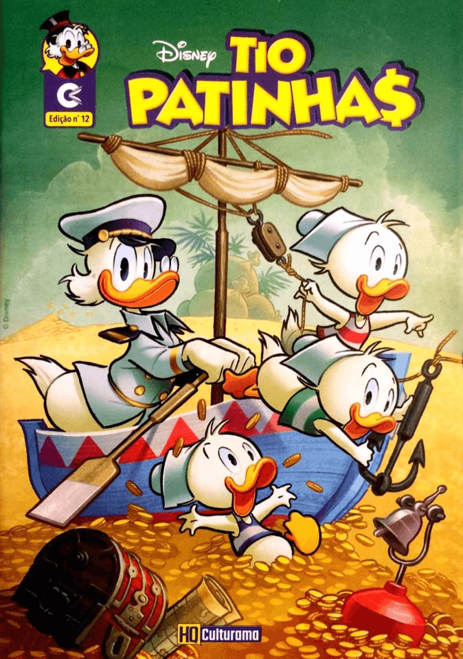 Pack Quadrinhos Tio Patinhas - Edições 11 e 12