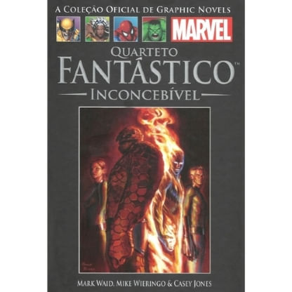 Pack Quarteto Fantástico - Inconcebível e Ações Autoritárias (Obras Completas) - A Coleção Oficial de Graphic Novels Marvel