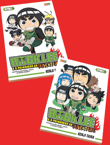 Pack Rock Lee e a Primavera da Juventude - Vols. 1 e 2