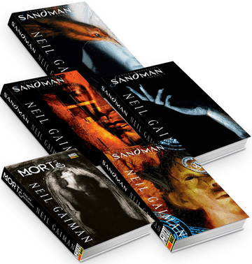 Pack Sandman - Edições Definitivas Vols. 1, 2, 3, 4 e Morte