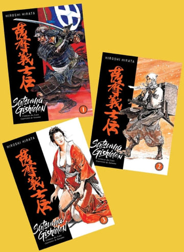 Pack Satsuma Gishiden - Crônicas dos Leais Guerreiros de Satsuma - Vols.1, 2 e 3