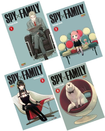 Pack Spy X Family - Vols. 1 ao 4