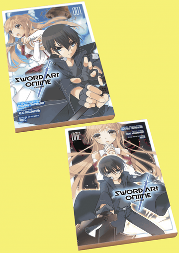 Pack Sword Art Online - Aincrad - Vols.1 e 2 (Mangás) - Obra Completa