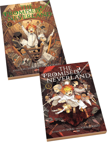 Pack The Promised Neverland - Vols. 02 e 03