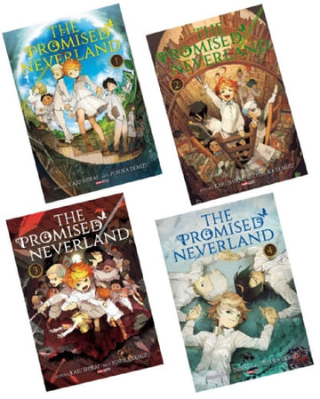 Pack The Promised Neverland - Vols. 1 ao 4