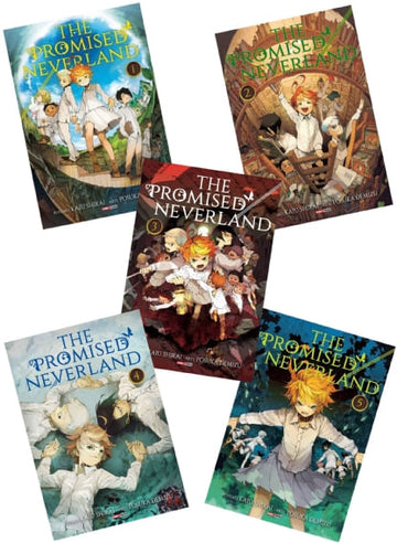 Pack The Promised Neverland - Vols.1 ao 5