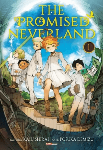 Pack The Promised Neverland - Vols.1 ao 5