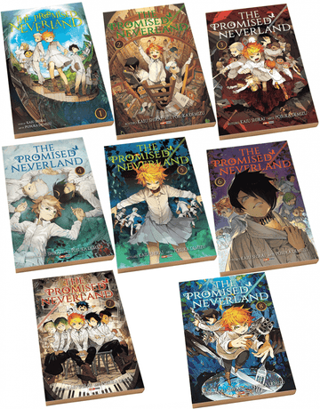 Pack The Promised Neverland - Vols. 1 ao 8