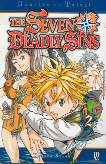 Pack The Seven Deadly Sins - Vols. 1, 2, 3 e 4