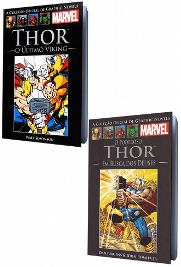Pack Thor - O Último Viking e Em Busca dos Deuses (Obras Completas) - A Coleção Oficial de Graphic Novels Marvel