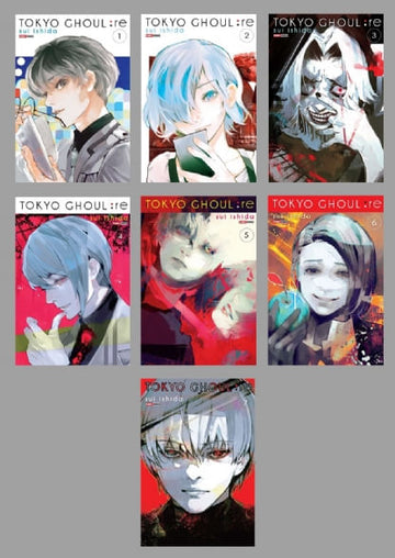Pack Tokyo Ghoul: re - Vols.1 ao 7