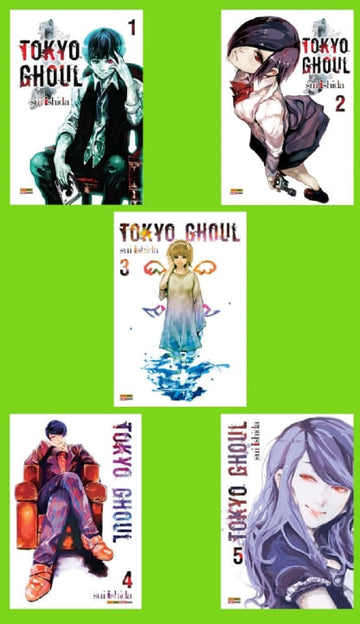 Pack Tokyo Ghoul - Vols. 1 ao 5