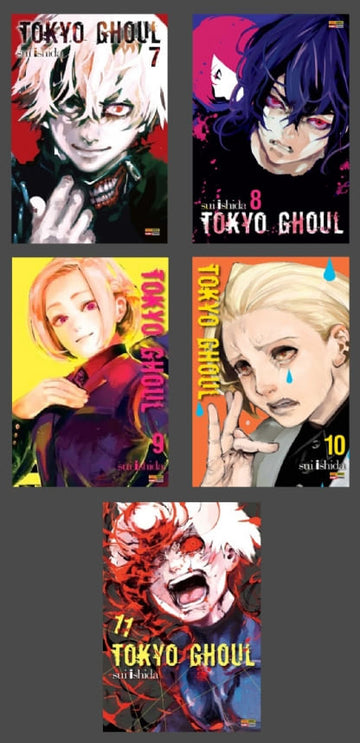 Pack Tokyo Ghoul - Vols.7 ao 11