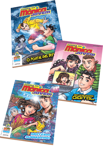 Pack Turma da Mônica Jovem - Vols. 15, 16 e 17