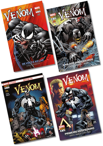 Pack Venom - Vols. 1, 2, 3 e 4