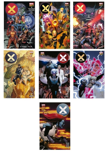 Pack X-Men - Jonathan Hickman - Vols.5 ao 11