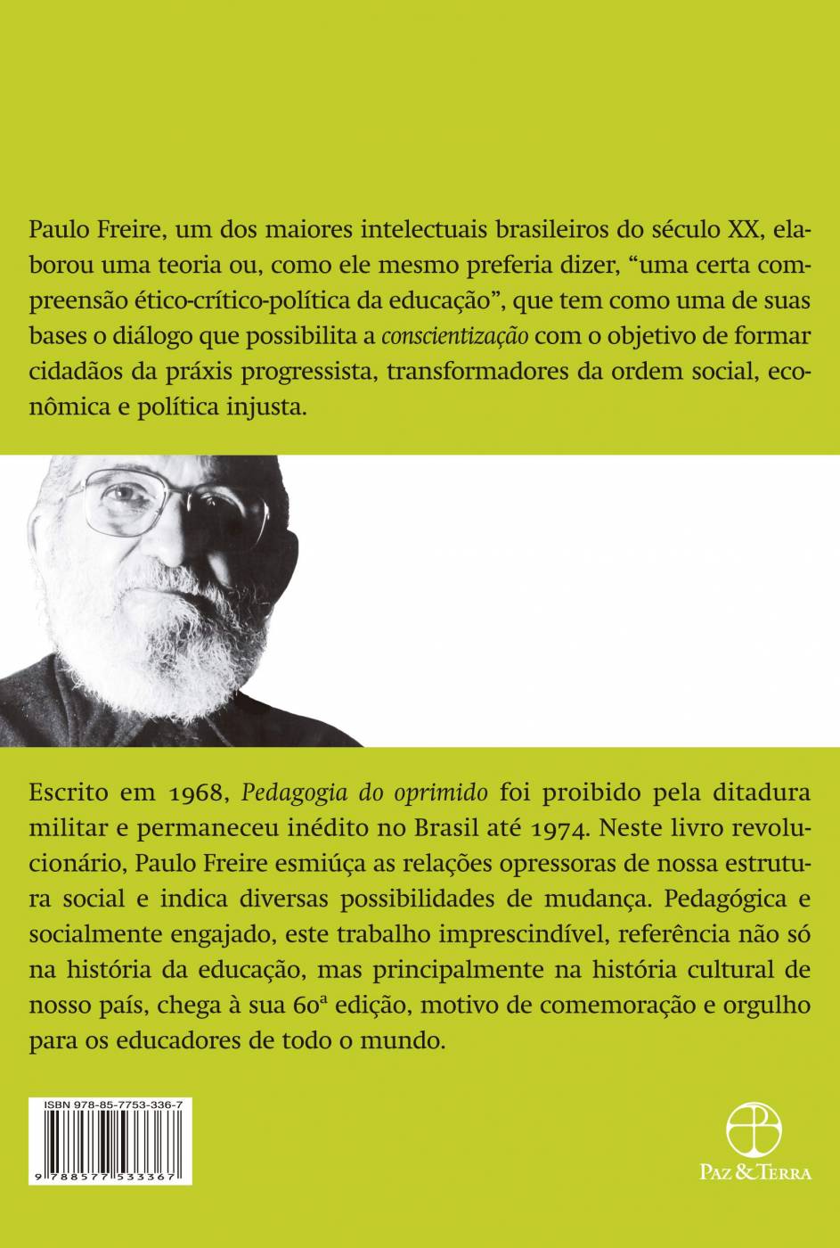 Pedagogia do Oprimido - Paulo Freire