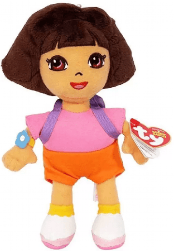Pelúcia - Beanie Buddies - Dora Aventureira
