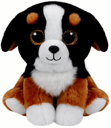 Pelúcia - Beanie - Roscoe Black/White Dog