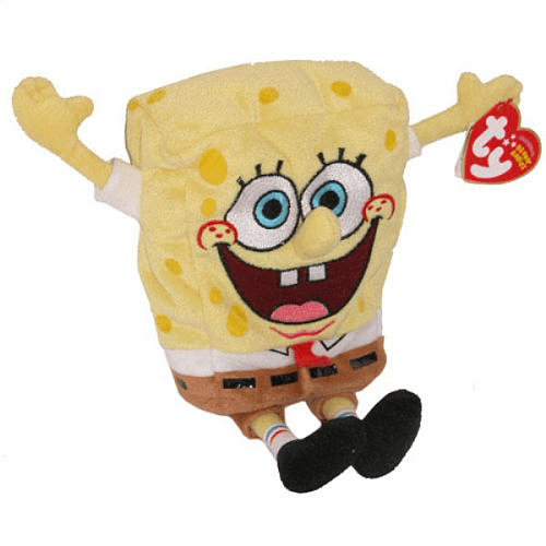 Pelúcia Bob Esponja - Ty Beanies