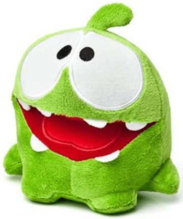 Pelúcia Cut the Rope - Om Nom