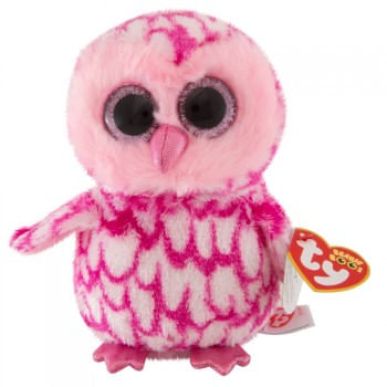 Pelúcias - Coruja Rosa