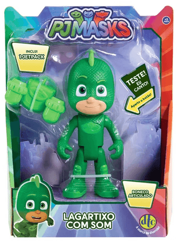 PJMasks Boneco com Som - Lagartixo