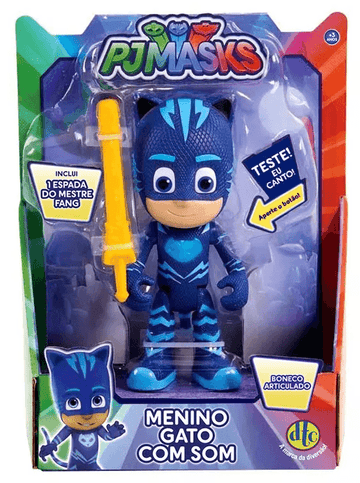 PJMasks Boneco com Som - Menino Gato