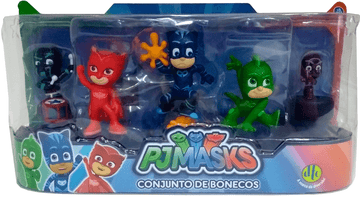 PJMASKS - Conjunto de 5 Bonecos
