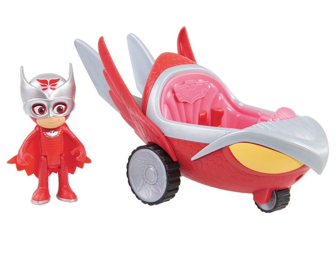 PJMasks - Planador Coruja - Veículo Turbo Blast Racers
