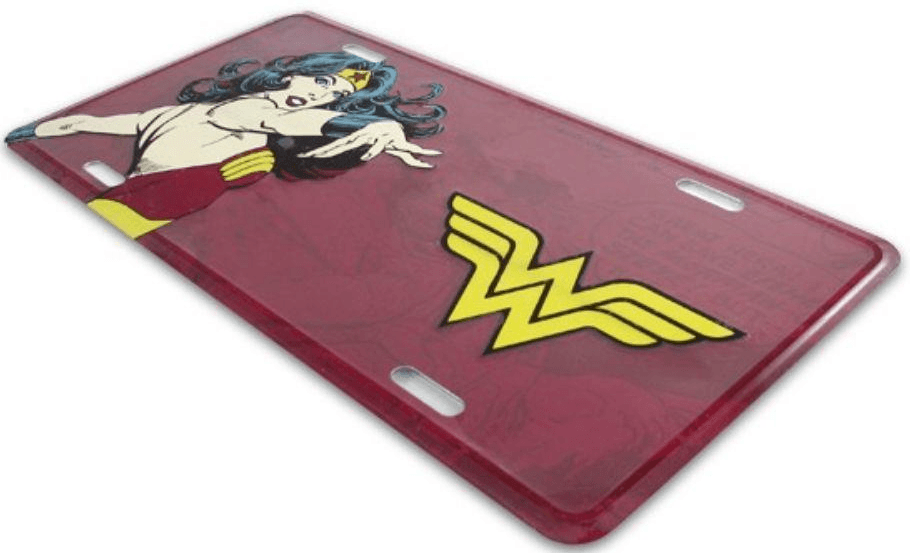 Placa Decorativa - Mulher Maravilha