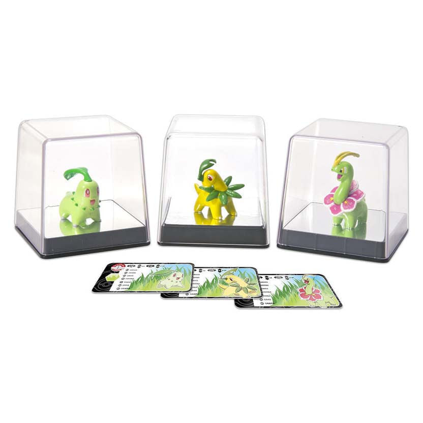 Pokemon 3-Pack - Chikorita, Bayleef e Meganium