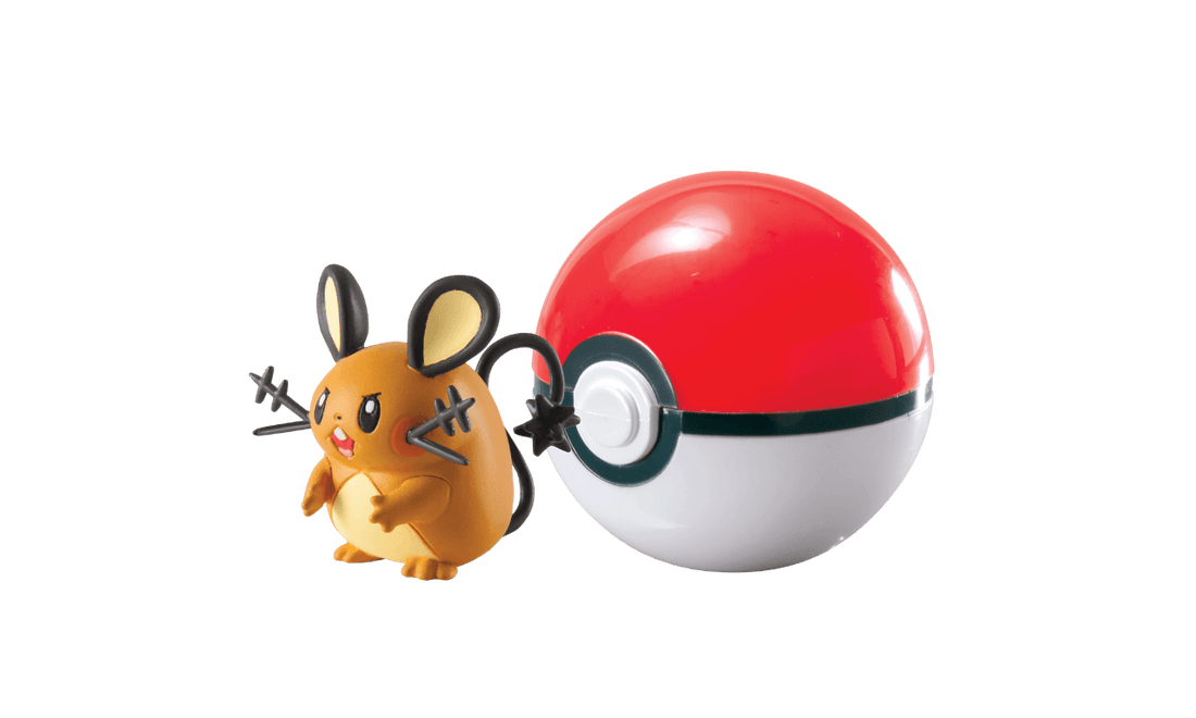 Pokemon - Dedenne + Poke Ball
