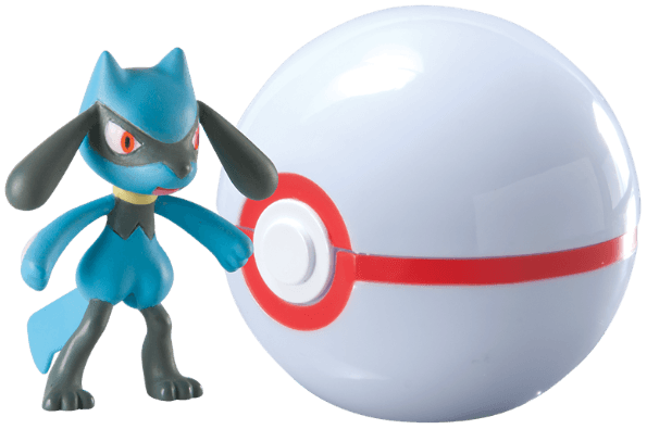 Pokemon - Riolu + Premier Poke Ball