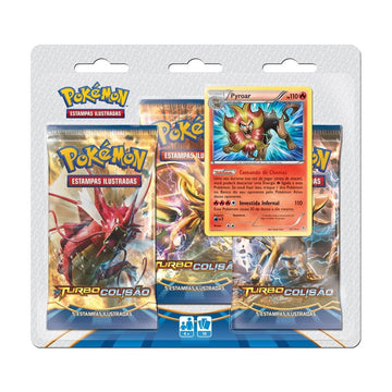 Pokémon Triple Pack XY 9 Turbo Colisão Pyroar