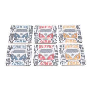 Porta Copos - Kombi Coloridos Volkswagen