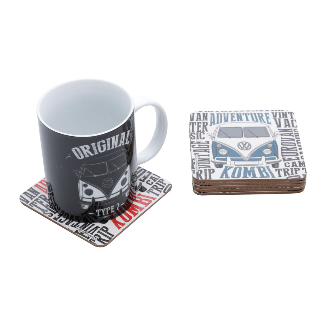 Porta Copos - Kombi Coloridos Volkswagen