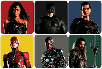 Porta Copos - Liga da Justiça