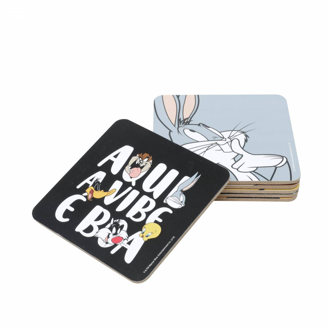 Porta Copos - Looney Tunes - Characters Colorido