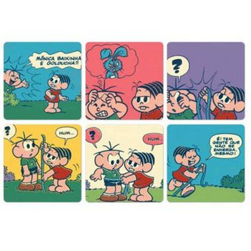 Porta Copos TM  - Monica e Cebolinha