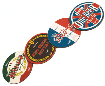 Porta Copos - Uma Cerveja