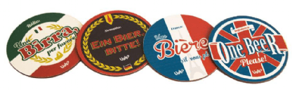 Porta Copos - Uma Cerveja