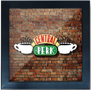 Quadro Cofre 3D - Central Perk - Friends