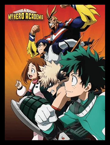 Quadro com Moldura - My Hero Academia
