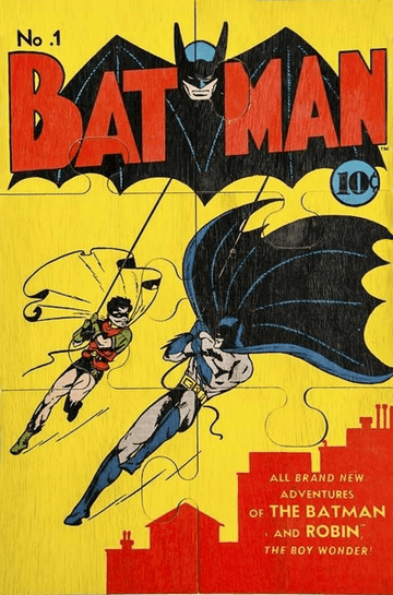 Quadro de Puzzle - Batman - 1° Capa