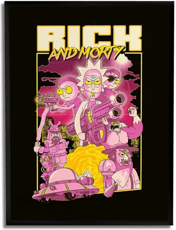 Quadro - Rick and Morty - Danger