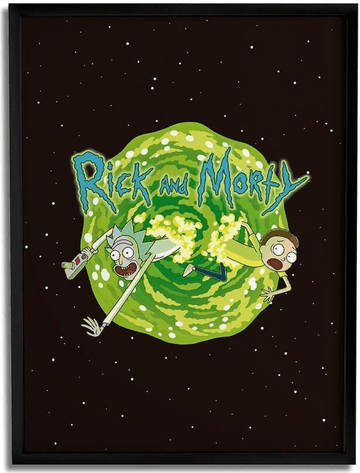 Quadro - Rick and Morty - Portal